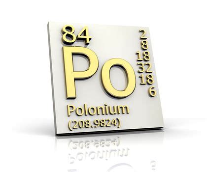 Polonium Element Color