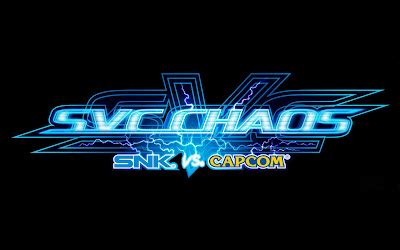 Game Wallpaper 2k: SNK vs Capcom - SvC Chaos Logo Wallpaper