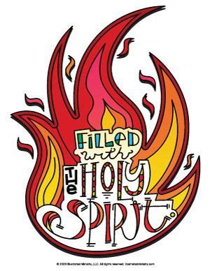 Free Downloadable Pentecost Coloring Page | Pentecost, Pentecost sunday ...