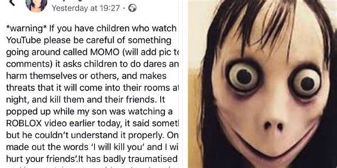 The Viral And Frightening "Momo Challenge" Is Taking Over YouTube, And ...