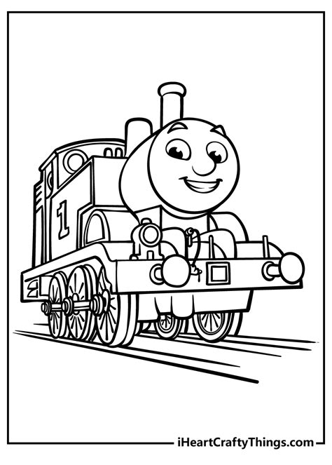 Thomas Train Coloring Pages