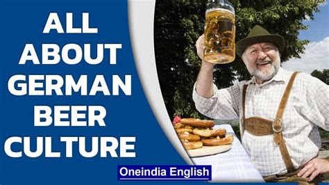 Beer - Everything You Need to Know About the German Beer Culture - YouTube