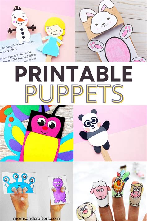 Printable Puppets For Kids That Enhance Learning! | eduaspirant.com