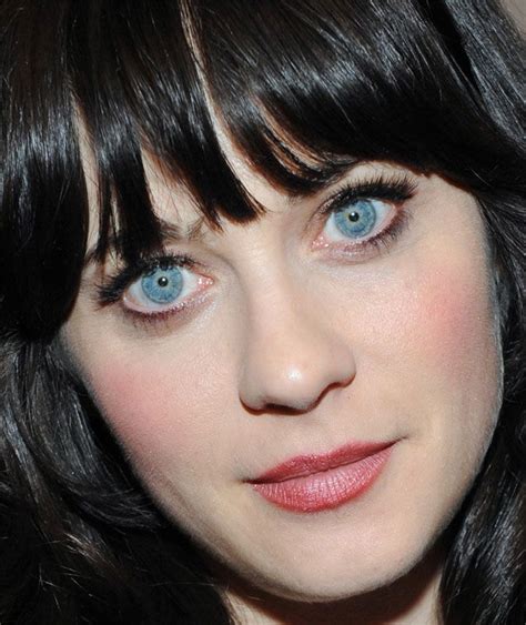 Zooey Deschanel Eye Color