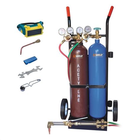 Medium Duty Cylinder Cart Welding Cutting Kit for Gas Cutting - China ...