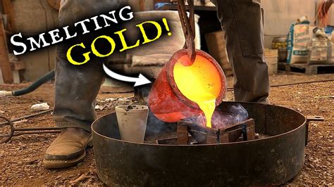 VIDEO: GOLD Ore Smelting! ... How much will we Find? - Dan Hurd - Gold ...