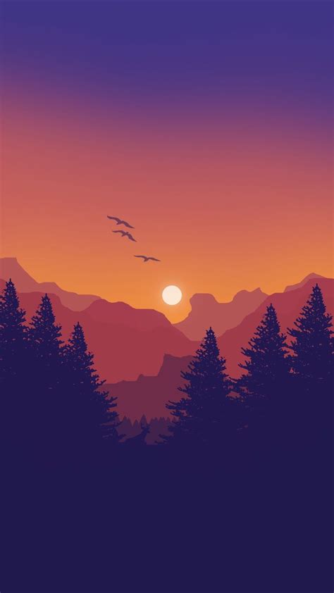 Cartoon Sunset Wallpapers - Wallpaper Cave