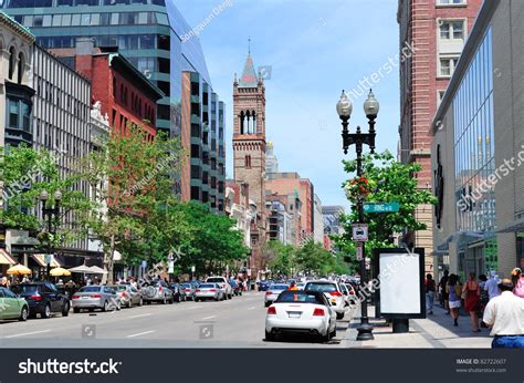 Boston City Street View Traffic Historical Stock Photo 82722607 ...