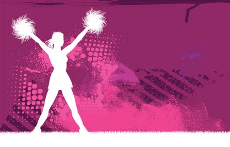 Cheerleader Background Stock Illustration - Download Image Now - iStock