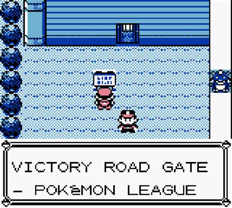 Victory Road - Pokémon League - Walkthrough - Pokémon Red Blue Yellow ...