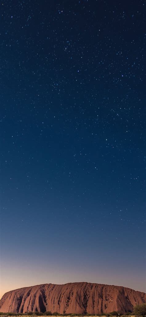 1125x2436 Clear Stars Sky Night Rock 5k Iphone XS,Iphone 10,Iphone X HD ...