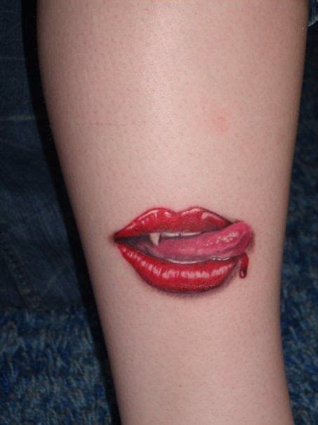 tattoos tattoo designs tattoo ideas true blood tattoos mouth tattoo Red ...