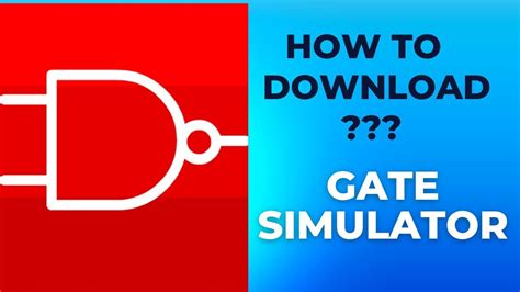 Logic gate simulator//how to download logic gate simulator||#logicgates ...