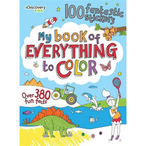 Discovery Kids My Book of Everything to Color (Paperback) - Walmart.com ...