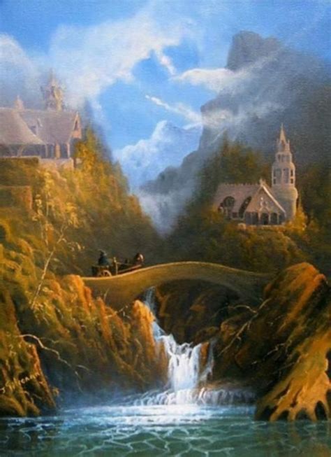 Rivendell Painting at PaintingValley.com | Explore collection of ...