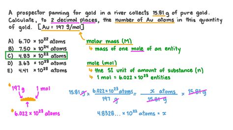 Gold Atomic Mass