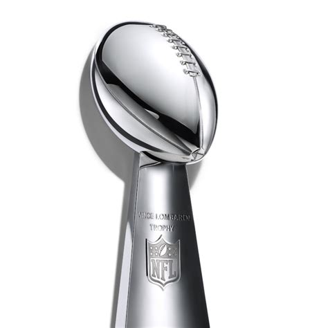 The NFL® Vince Lombardi Trophy, designed and handcrafted by Tiffany ...