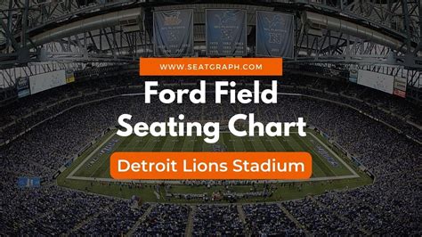 Ford Field Seating Chart 2024 | Detroit Lions Stadium - SeatGraph