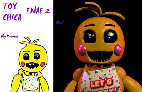 Toy Chica Head by PinkFuzzyMoose on DeviantArt