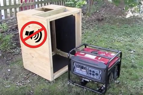 DIY How to Build a Generator Soundproof Enclosure. Generator Quiet Box ...