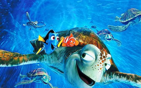 Finding Nemo 2003, pasti, pixar, underwater, disney, fush, blue, summer ...