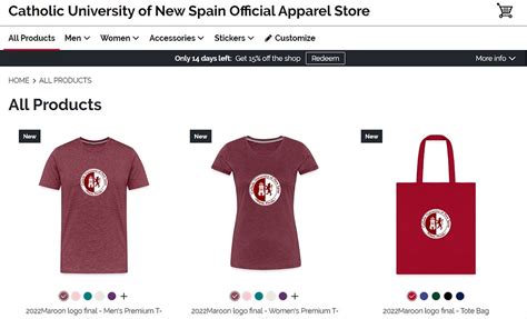 The University launches official apparel shop