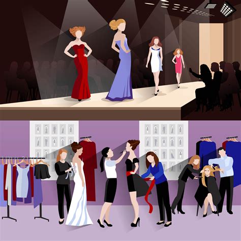 Fashion model banner set 472088 Vector Art at Vecteezy