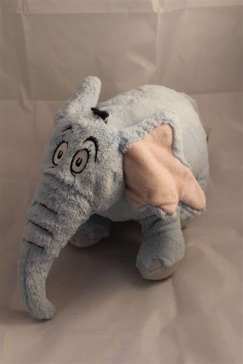 Kohls Cares Horton Hears A Who Blue Elephant Plush Dr Seuss Stuffed ...