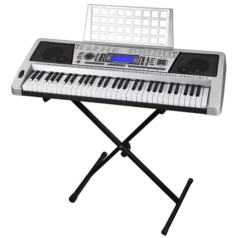 Electronic Keyboards ReaseJoy 61 Key Electric Keyboard Kit with Piano ...