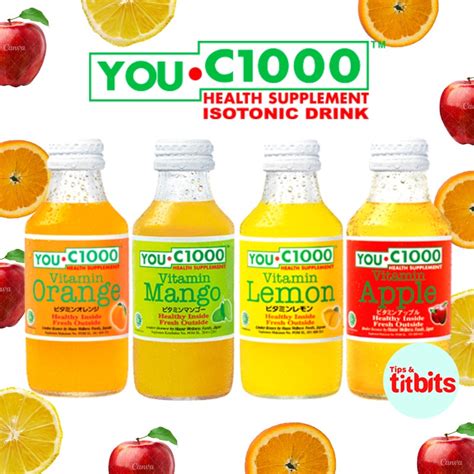 You C1000 Vitamin Drink 6x140ml | Shopee Singapore