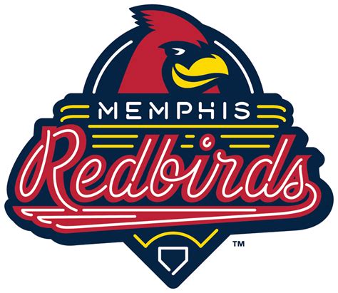 Memphis Redbirds Primary Logo - Pacific Coast League (PCL) - Chris ...