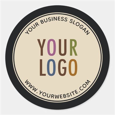 Custom Promotional Business Stickers Company Logo | Zazzle.com