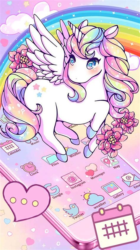 25 Choices cute wallpaper of unicorn You Can Use It Free Of Charge ...