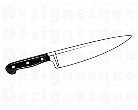 Knife Outline #2 SVG Knife SVG Knife Files for Cricut Eps Png Dxf ...