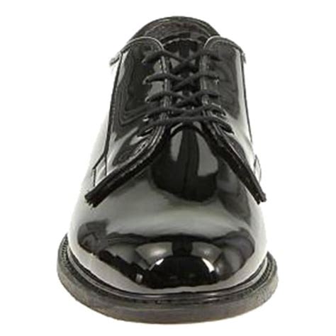 Men's Bates High Gloss Leather Sole Oxford | Tactical Gear Superstore ...