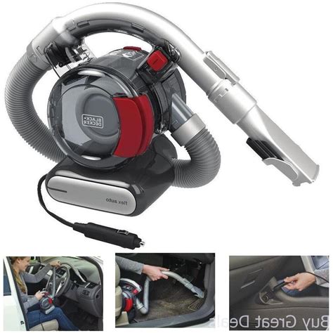 BLACK+DECKER Flex Car Vacuum, 12V Corded