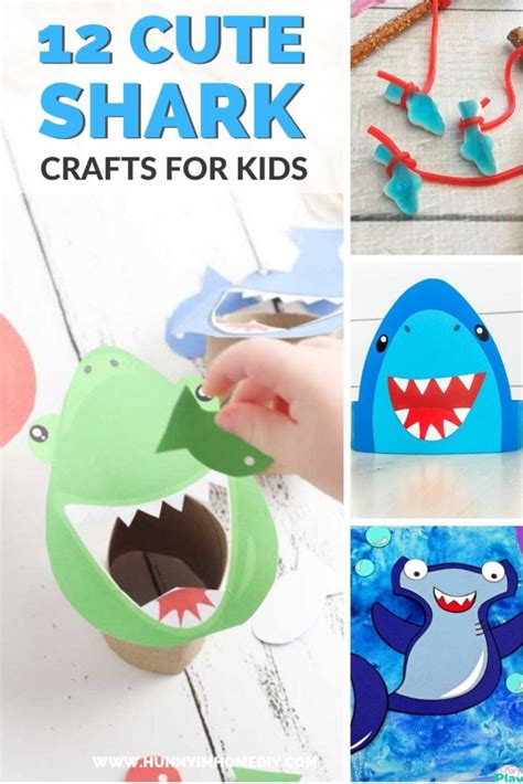 12 Adorable Shark Crafts for Kids | Hunny I'm Home