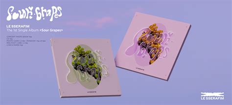 SOUR GRAPES | LE_SSERAFIM Album concept design on Behance