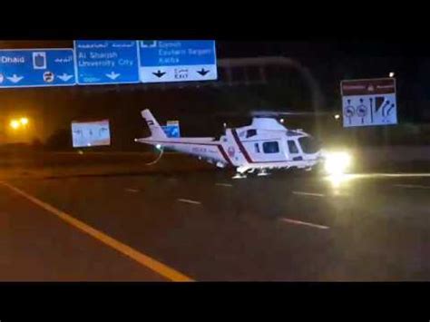 Dubai police helicopter - YouTube