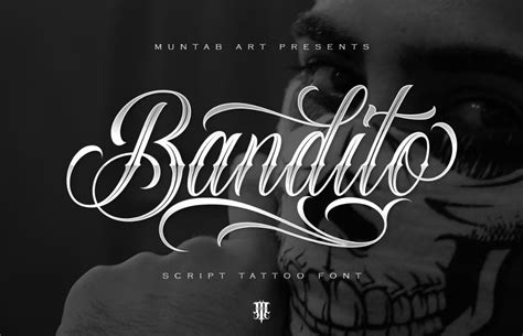 20+ best gangster tattoo fonts for the aesthetics of rebellion - Desircle