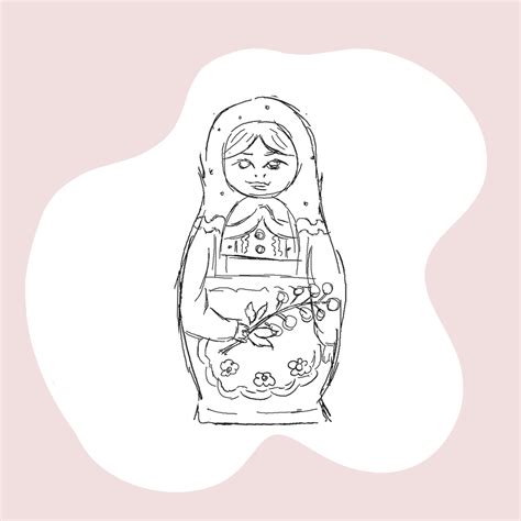 Matrioshka sketch on Behance