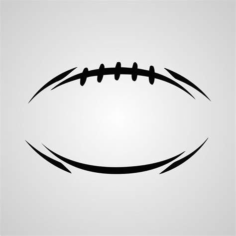 Half Football SVG #fitball | Football clip art, Silhouette clip art, Svg