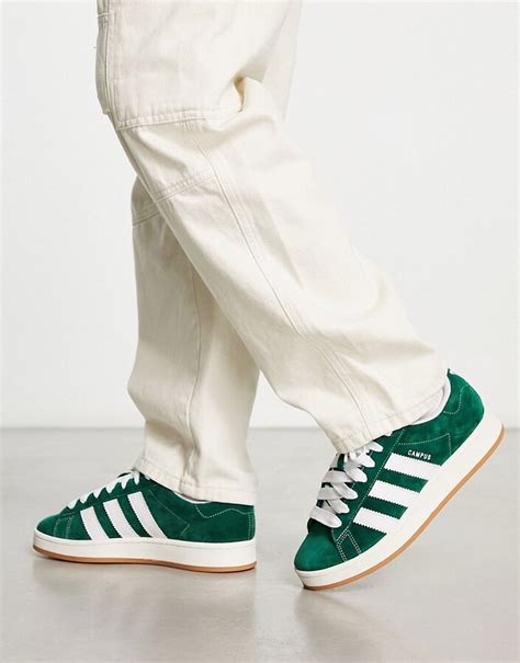 adidas Campus 00's sneakers in green - ShopStyle