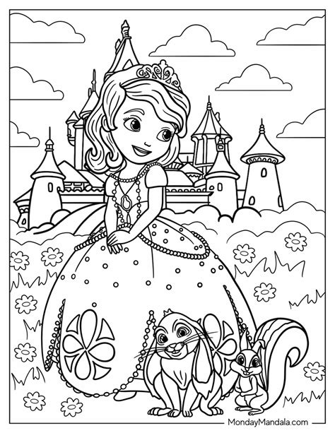 20 Sofia The First Coloring Pages (Free PDF Printables)