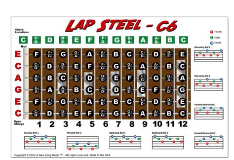 Lap Steel C6 Tuning Chord Chart | ubicaciondepersonas.cdmx.gob.mx