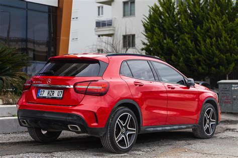 Side, Turkey, March 3, 2022-Red Mercedes-Benz GLA 8159092 Stock Photo ...