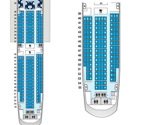 How to Read an Aircraft Seat Map