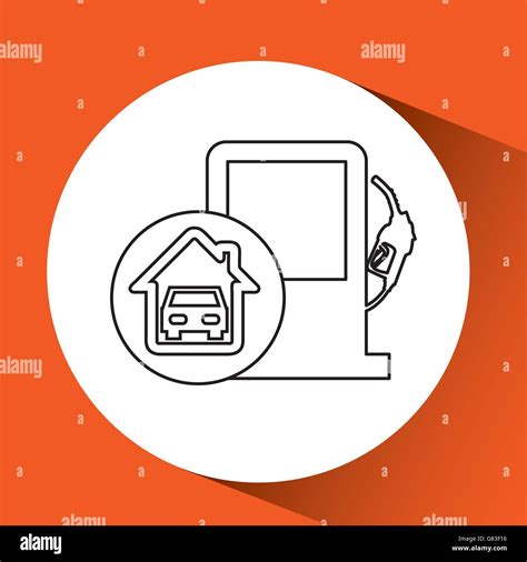 gas station design Stock Vector Image & Art - Alamy