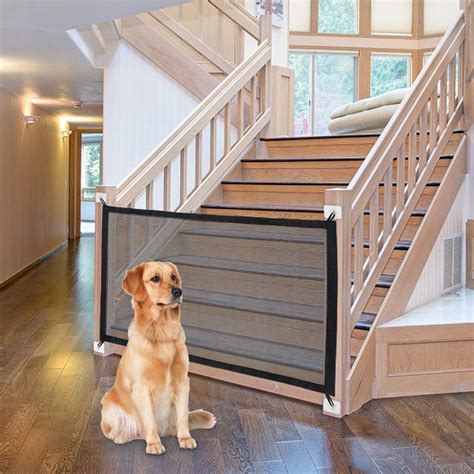 Amazon.com : NWK Magic Pet Gate for The House Stairs Providing a Safe ...