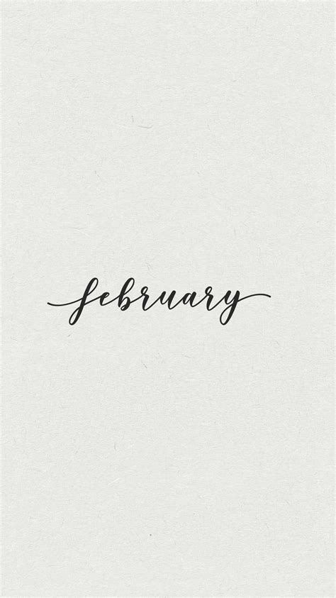 Cute Aesthetic February Wallpaper / View all recent wallpapers